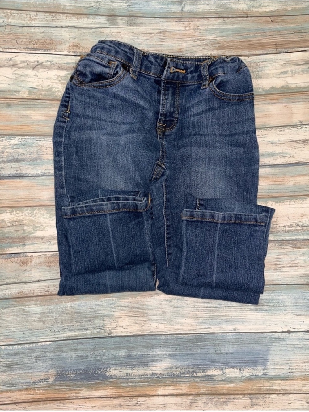 Lucky Brand Girls Size 10 Jeans Bundle Zoe Skinny Elastic Waist 2 Pair - Picture 2 of 12